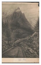 Mount Index Washington Railroad Standard Postcard picture
