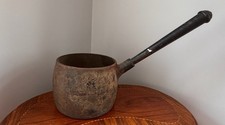 Vintage Cast Iron Pot Pan No 6 Quart T. Holcroft and Sons English 1800's picture