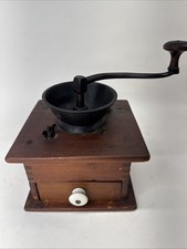 Antique rustic/ primitive tabletop coffee grinder mid 1800