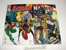 Batman #488 489 & 490 Comic Lot DC 1993 2nd App Bane 1st Azrael Batman Moench picture