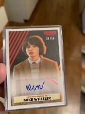 Topps Stranger Things Autograph Collection Mike Wheeler Finn Wolfhard Netflix picture