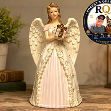 Lenox Gift from Heaven 2001 Christmas Angel Porcelain Figurine Hand Painted picture