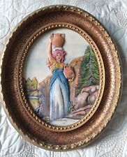 Beautiful Vintage, Rare ARTINI Hand Painted Sculptured ,4 Dimensional.  picture