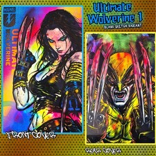 Ultimate Wolverine 1 BossKong Original Art Sketch Cover 1/1 X-23 / Wolverine picture