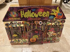 Rare Vintage Lisa Frank Halloween Pencil Set 90 Pcs New picture