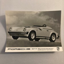 1987 Porsche 911 Speedster Clubsport Variant Photo Photograph Print picture