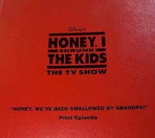 Disney-Honey, I Shrunk The Kids TV Show Hardcover Script Cast Signed Autographs picture