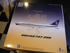 COLLECTORS' DREAM INFLIGHT BOEING 747 British Caledonian, 1:200, PERFECT picture