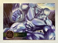 1995 Flair Marvel Annual Iceman Power Blast Insert #18 Of 24 X-Men NM or better picture