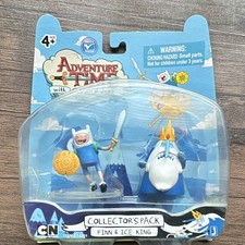 Jazwares Adventure Time Collector's Pack Finn & Ice King Figures 14201 picture