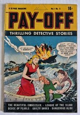 Pay-Off Thrilling Detective Stories Vol.1 No.5 VG 1949 Pre-code Golden Age GGA picture