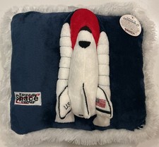NASA Kennedy Space Center Space Shuttle Plush Pillow Retired NWT picture