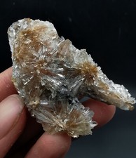 23g Rare Natural Purple Creedite Gypsum Cluster Mineral Specimen China picture
