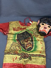 Vintage Rare 1966 Ben Cooper Wolfman Costume Size L 12-14 Read Desc, View Photos picture