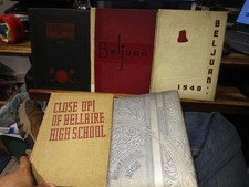CHOICE of 1 BELLAIRE OHIO High School Yearbook 1936 1937 1940 1941 Big Red picture