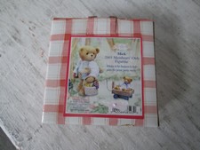 Cherished Teddies Mick 03' Members Only Figurine CT  0032, New Open Box picture