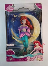 NEW 2009 Disney Celestial Princess Ariel Porcelain Doll Brass Key Keepsakes NIB picture