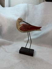 Decorative Handcarved Handpainted Shore Bird 9
