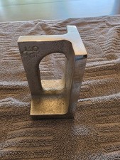 BILL CURRY Design Line Mid-Century Modern Metal Chrome Bookend picture