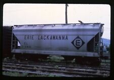 Railroad Slide - Erie Lackawanna #21368 Covered Hopper Car 1969 Freight Train picture