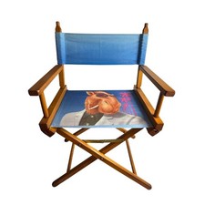 Vintage Joe Camel Cigarettes Directors Chair Folding Wood Canvas Cigarette Promo picture