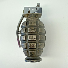 Vintage 1950’s   Hand Grenade Table Lighter picture