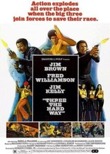 1974 Three The Hard Way Movie Poster Metal Fridge Magnet 3x4 8442 picture
