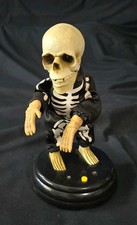 Gemmy Halloween Groovin Ghoul Dancing Skeleton Grave Raver Livin La Vida Loca picture