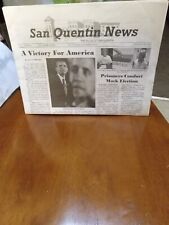 President Elect San Quentin News picture