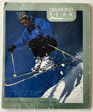 VINTAGE 1999 - 2000 DIAMOND PEAK Downhill Ski Trail Map - Lake Tahoe NV -Niehues picture