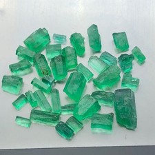 8 Carats Emerald Rough Crystals and Cutting Grade From Swat Pakistan picture