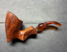 Vintage Ben Wade Martinique Freehand Danish Estate Pipe Preben Holm Lucite Stem picture