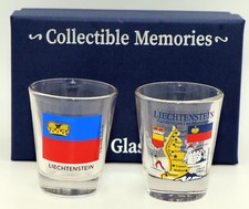 Liechtenstein Souvenir Boxed Shot Glass Set (Set of 2) picture