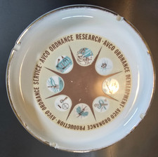 VTG Very Rare Avco Ordnance Research Ashtray picture