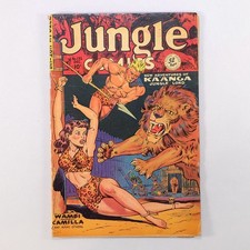 1950 Jungle Comics No. 132 Vintage Pre-Code Comic Book picture