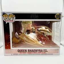 Funko Pop Rides Deluxe: House of the Dragon Queen Rhaenyra with Syrax #305 picture