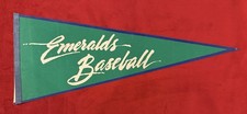 Vintage Eugene Emeralds Baseball 26.5 Inch Pennant Northwest League Minor League picture