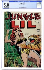 Jungle Lil #1 CGC 5.0 1950 4613687014 picture