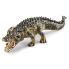 NEW Schleich 14727 Alligator RETIRED wild life figure animal replica toy rare picture
