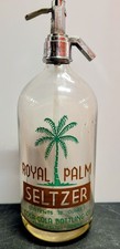 Coca Cola ROYAL PALM SELTZER Bottle Terre Haute, Indiana, 32oz., No Chips picture