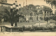 c1918 WW I American Soldier Correspondence - The Casino, Vichy France - Postcard picture
