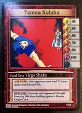 Tenma Kofuku -Knights Of The Zodiac, 2004 Bandai (Virgo Shaka Attack Card T-063) picture
