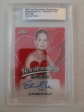 Elizabeth Shue 1/1 Clear Red Heartbreakers Autograph Proof 2021 Leaf Pop Century picture