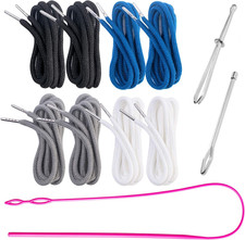 8 Pcs Drawstring Cords Replacement for Sweatpants Shorts Pants Jackets Coats picture