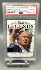 2024 Leaf Legends Donald J. Trump LA-01 PSA 10 POP 6 picture