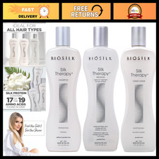 BioSilk 3-Piece Silk Therapy Kit, 12 Oz Haircare Set picture