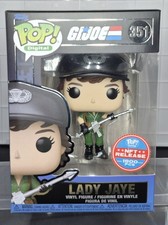 Funko Pop Lady Jaye - GI Joe - Legendary #351 LE 1900 + Soft Case - Damaged Box picture