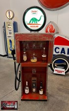 Rustoration 1960’s SINCLAIR Gilbarco Gas Pump w/ Shelves - Mancave Decor picture