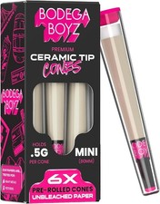 Ceramic Tip Pre-Rolled Cones – Premium Reusable Cones with Durable Ceramic Tips picture