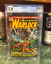 Marvel The Power of... Warlock #1 (1972) CGC 7.0 Bronze Age Roy Thomas picture